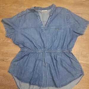 BRAND MPH COLLECTION, SIZE 1XL, BLUEJEAN COLORIN REALLY GOOD CONDITION